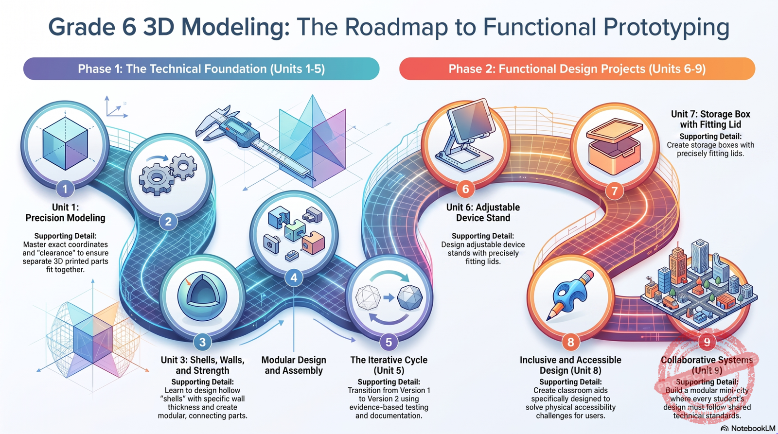 Grade 6 – 3D Modeling – Instructor