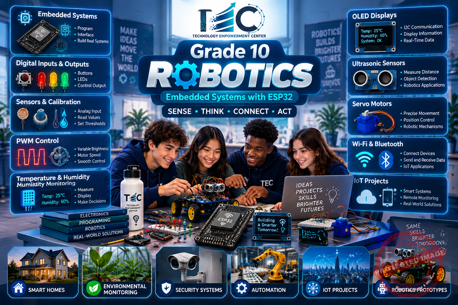 Grade 10 – Robotics – Instructor