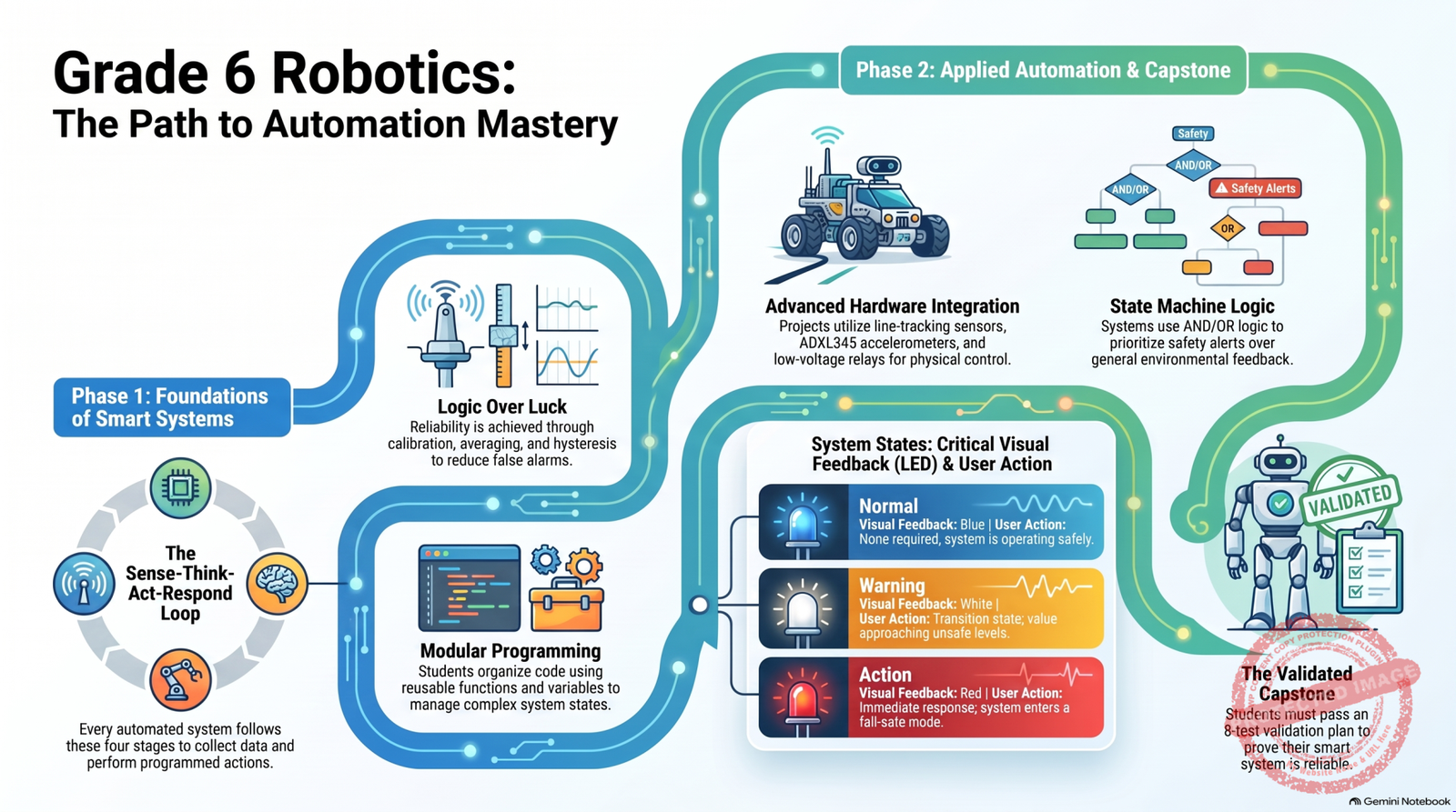 Grade 6 – Robotics – Instructor